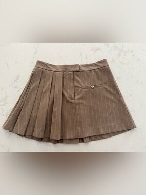 Asymmetrical mini skirt ZARA 🤎